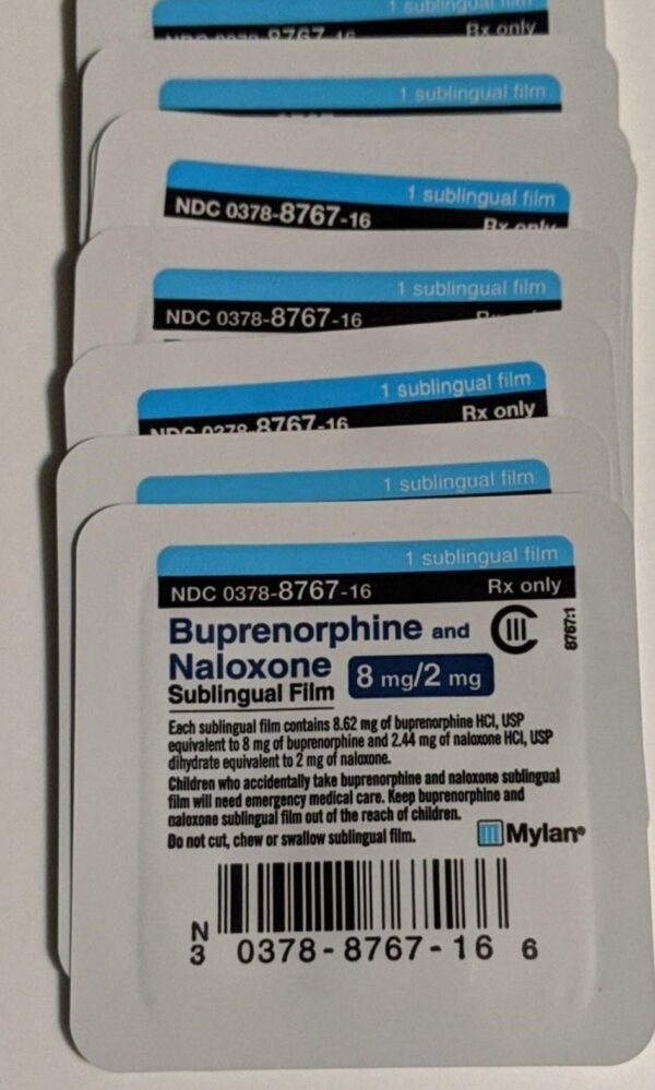 15 Strip SUBOXONE 8mg
generic