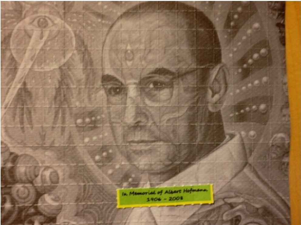 180 LSD Tabs - Albert Hofmann
250ug