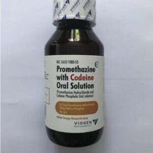 Codeine + Promethazine 1000ml
syrup 12 Bottles