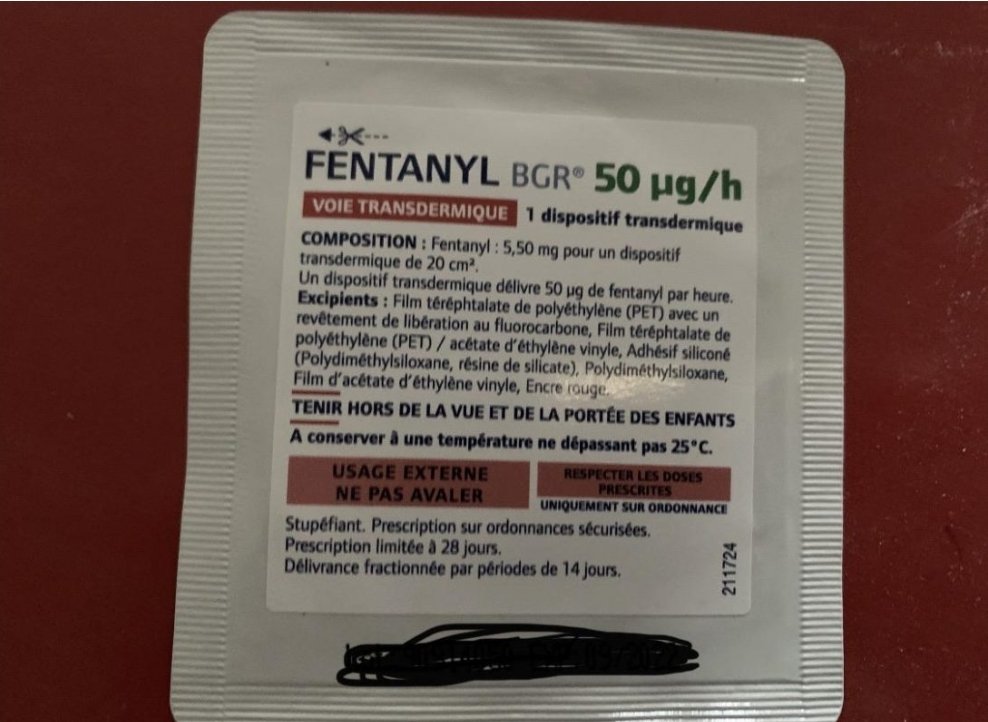 10x Fentanyl Patch 5Ougl $31.49
per patch