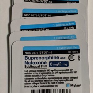 15 Strip SUBOXONE 8mg
generic